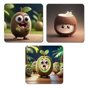 مگنت صباطرح مدل آشپزخانه کد M1310 مجموعه 3 عددی