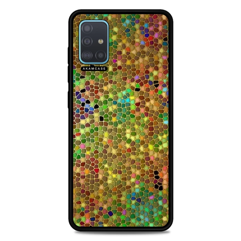 کاور آکام مدل AMC-WSGA51-MOSAIC-2 مناسب برای گوشی موبایل سامسونگ Galaxy A51