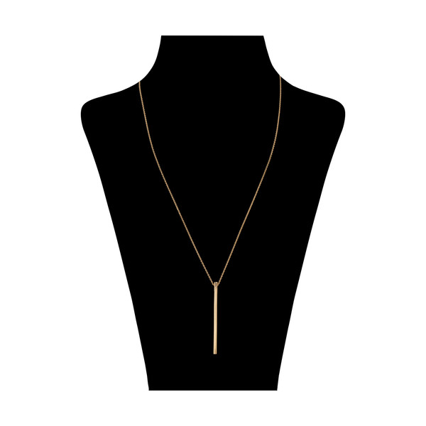 گردنبند طلا 18 عیار زنانه سنجاق مدل X059704