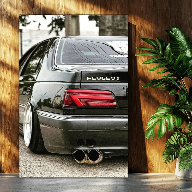 تابلو شاسی بکلیت طرح ماشین و خودرو پژو پارس مدل T-po1535