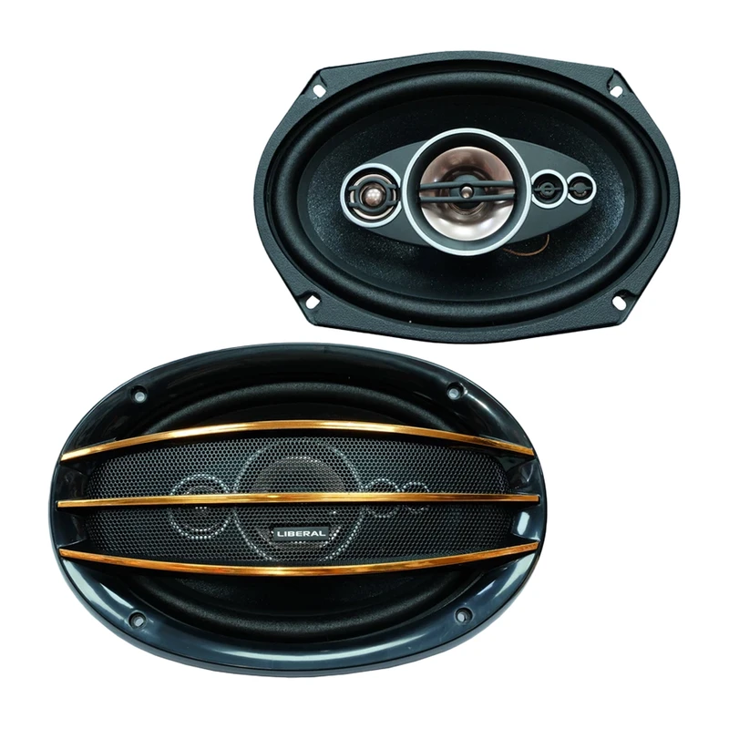 اسپیکر پشت خودرو لیبرال مدل Li-6987 سایز 6x9 اینچ بسته دوعددی