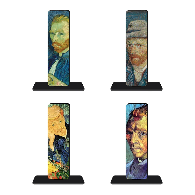 استند رومیزی تزیینی مدل آثار وینسنت ونگوگ کد 1 مجموعه 4 عددی