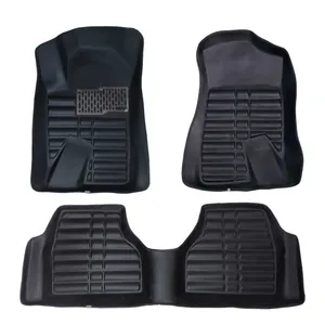 3D Leather For Peugeot Car