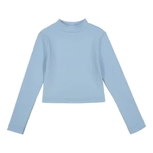 تی‌شرت آستین بلند یقه ایستاده بچگانه تیتیش مدل 1005071