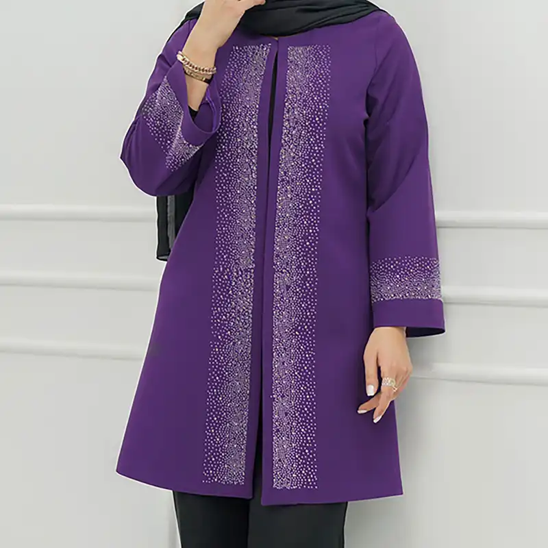 مانتو زنانه السانا مدل پادینا کد 175336