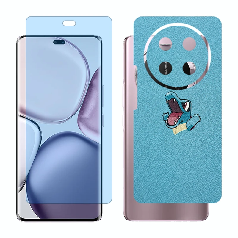 محافظ صفحه نمایش مات آنتی بلو گلس مدل Together مناسب برای گوشی موبایل آنر X9c به همراه برچسب پوششی