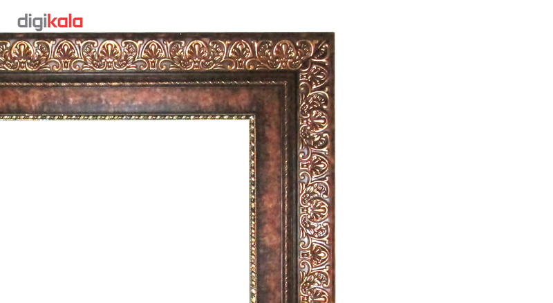 تابلو فرش ماشینی نقش نگار رضوی طرح دختر فال گیر کد 500KP