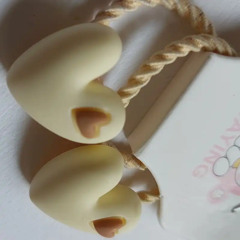 کش مو زنانه مدل قلب بسته دو عددی