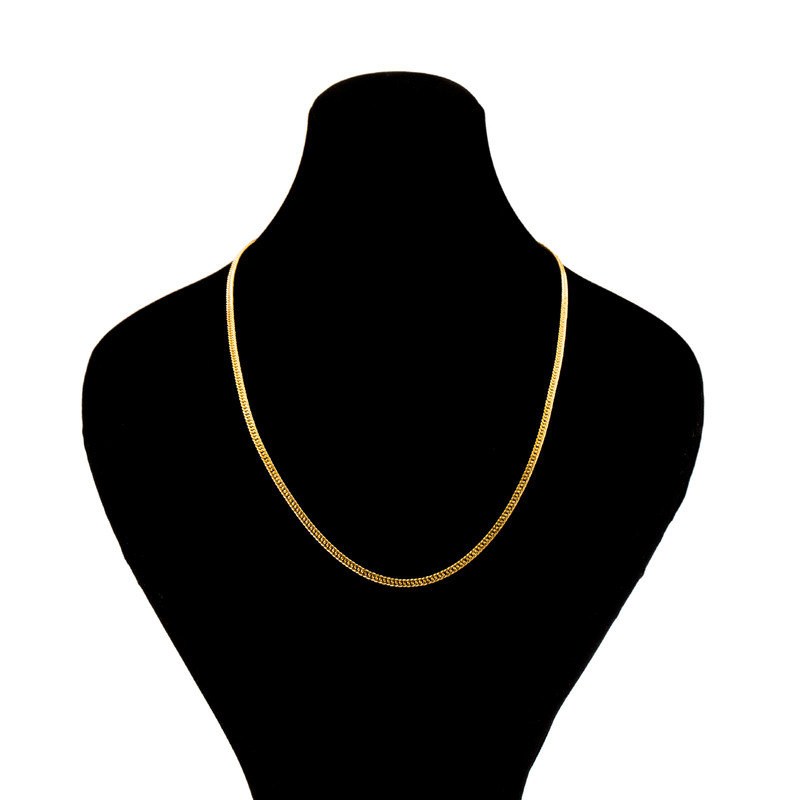 زنجیرطلا 18 عیار گالری طلا باران مدل زنجیری 8