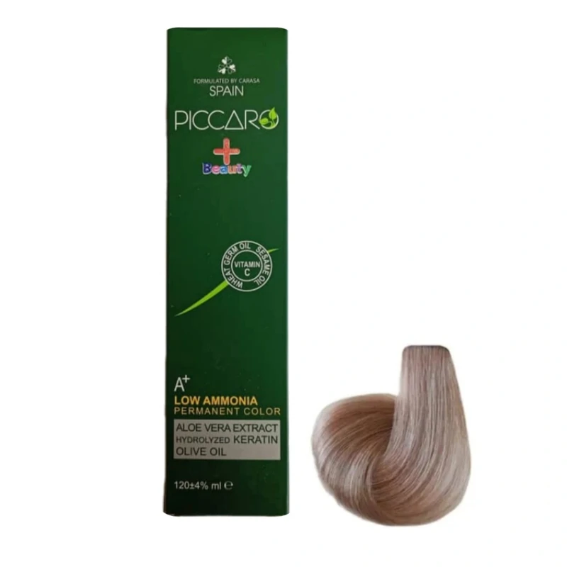 رنگ مو پیکارو شماره p2.09 مدل پلاس بیوتی حجم‌ 124 میلی لیتر رنگ ابریشمی 