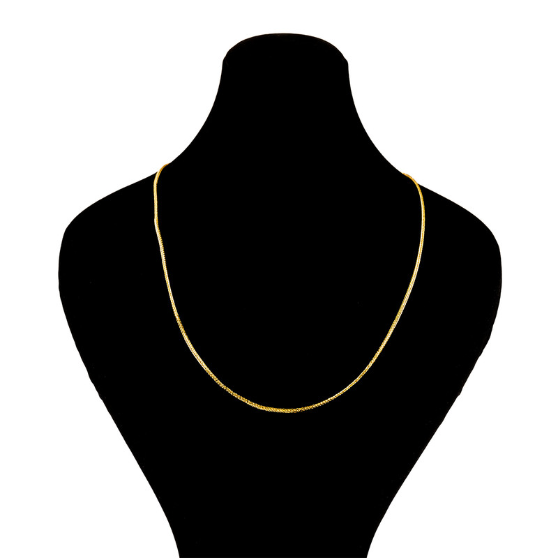 زنجیرطلا 18 عیار گالری طلا باران مدل زنجیری 7