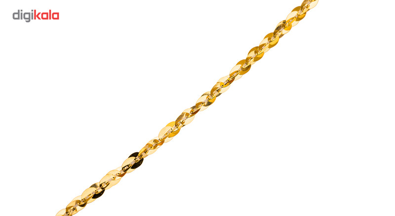 زنجیرطلا 18 عیار گالری طلا باران مدل زنجیری 10
