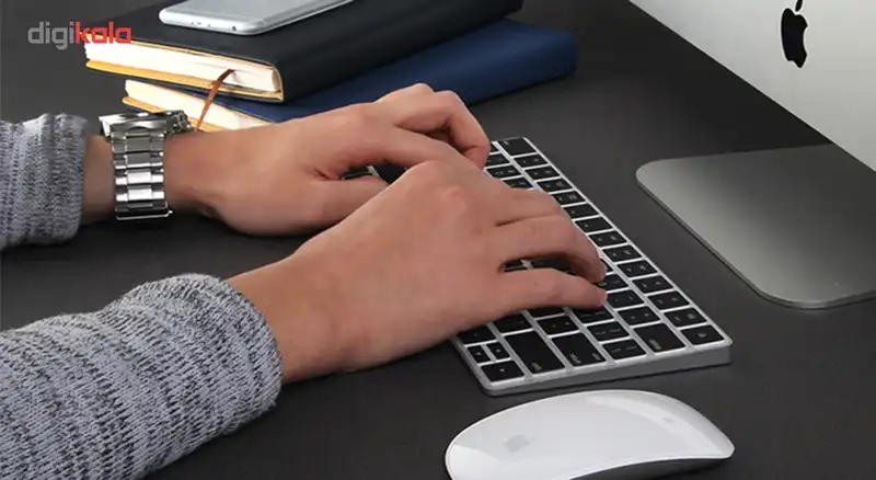 برچسب حروف فارسی کیبورد مدل black design