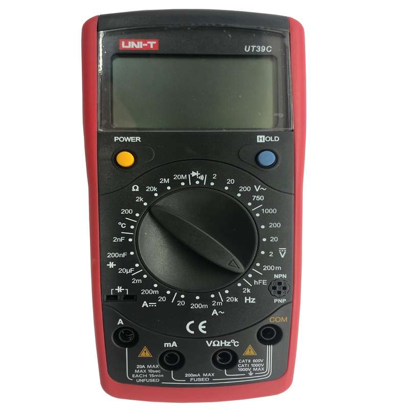مولتی متر دیجیتال یونی تی مدل UT 39 C مولتی متر دیجیتال یونی تی مدل UT 39 C
