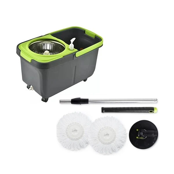 ست سطل و زمین شوی چرخشی مدل yy-mop-x 