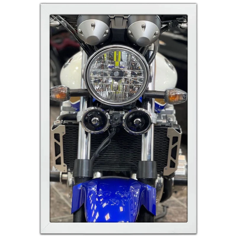 تابلو بکلیت طرح موتور سنگین هوندا سی بی HONDA CB1300 مدل W-po1887 فریم سفید