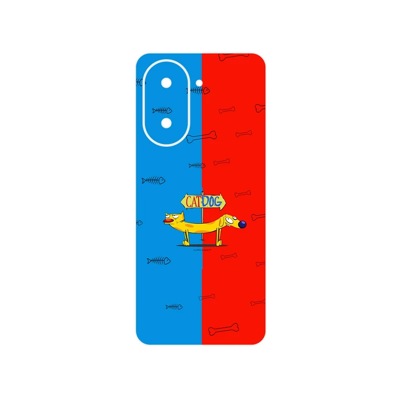 برچسب پوششی ماهوت مدل CatDog مناسب برای گوشی موبایل شیائومی Poco C71