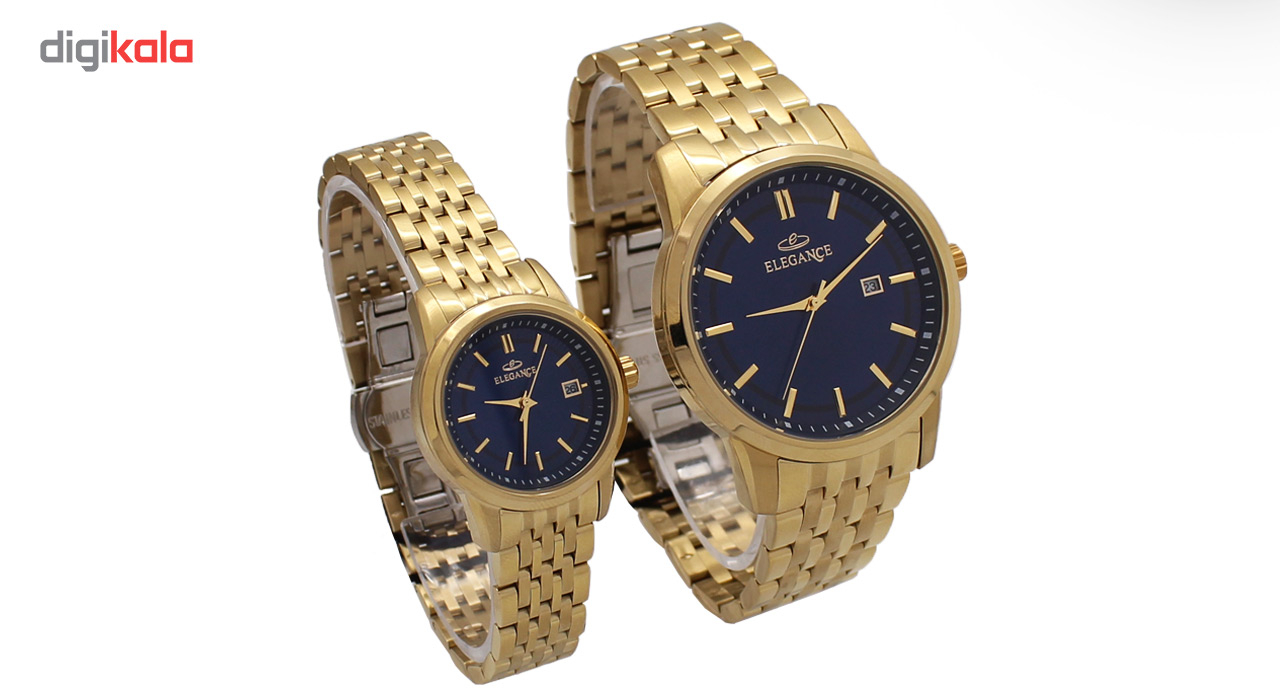 ساعت ست مردانه و زنانه الگانس مدل SU-0014