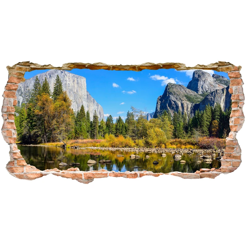 استیکر سه بعدی ژیوار طرح دشت پاییزی