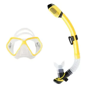 ماسک و اسنورکل شنای آروپک مدل Otter Yellow سایز M