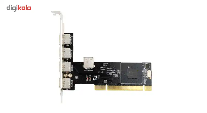 هاب USB2.0 پنج پورت PCI مدل YW101