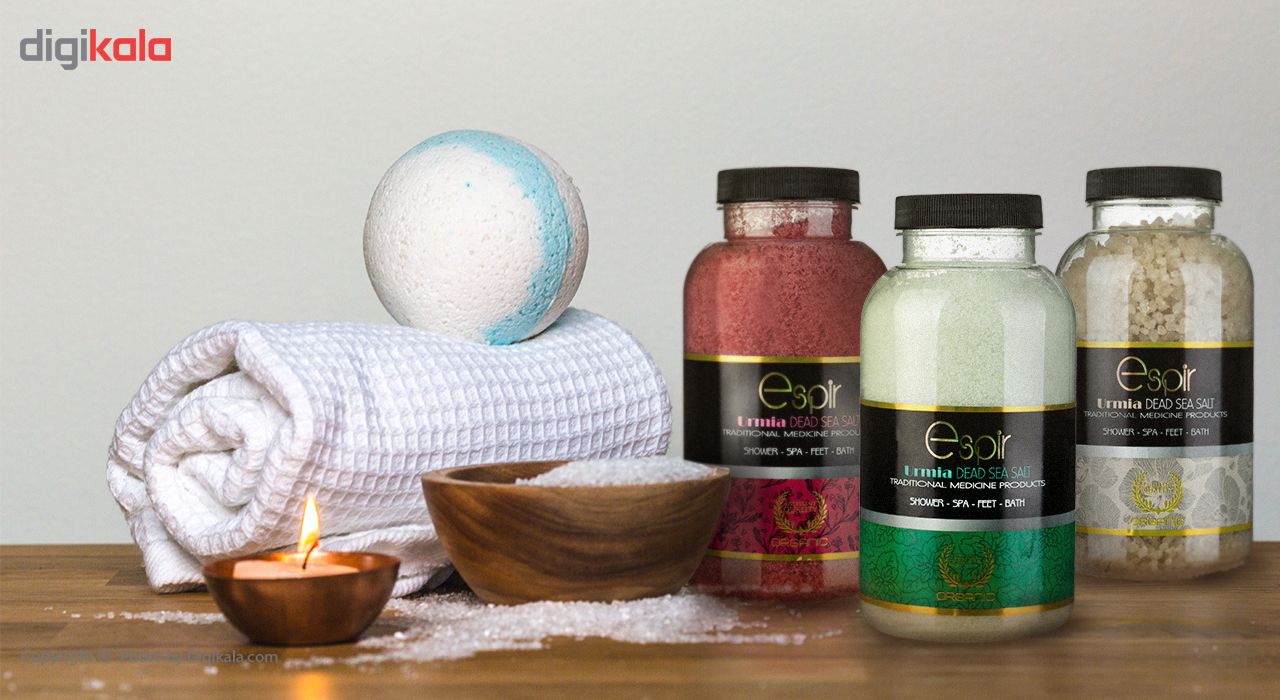 نمک دست و پا اسپیر دانه متوسط مدل Lemon salt وزن 1000 گرم - - 6