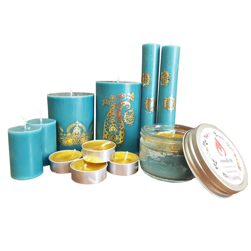 شمع مدل box-04 مجموعه 12 عددی