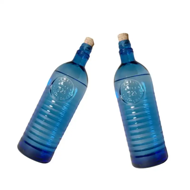 بطری شیشه ای مدل خورشیدی ایتالیایی بسته 2 عددی