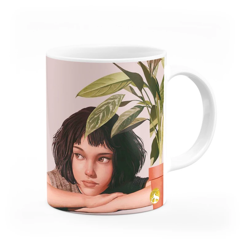 ماگ هومرو طرح لئون حرفه ای و ماتیلدا مدل MG5728