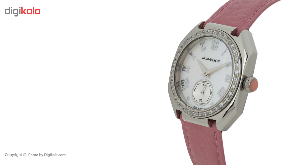 ساعت عقربه ای زنانه رومانسون مدل RL1208QL2WM12W