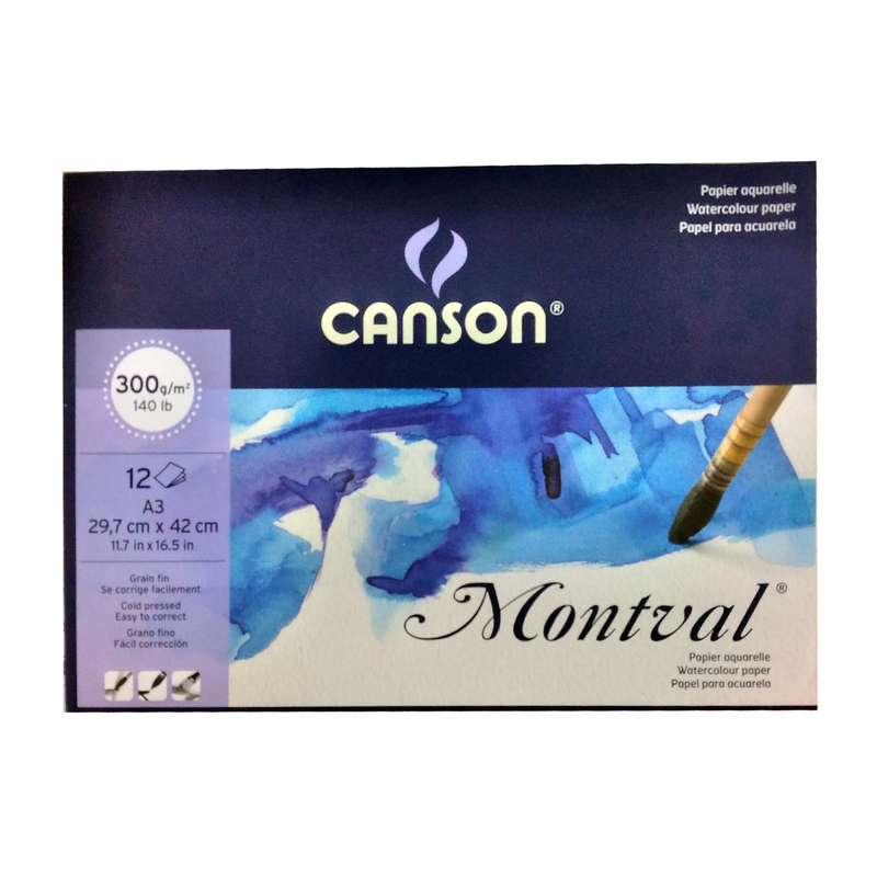 مقوا آبرنگ کانسون مدل montval سایز 30x42 سانتی متر