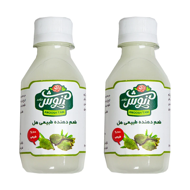 طعم دهنده طبیعی هل آنوش طعم - 120 میلی لیتر بسته دو عددی