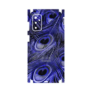 MAHOOT Purple Feather-FullSkin Cover Sticker for Samsung Galaxy M52 5G