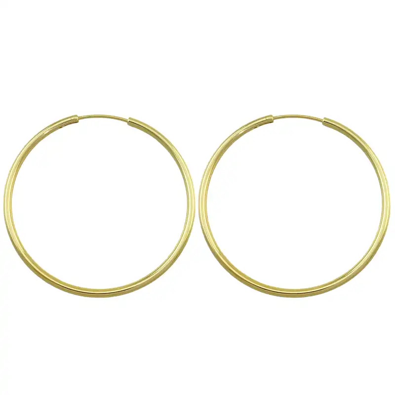 گوشواره زنانه ژوپینگ مدل حلقه کد E4497