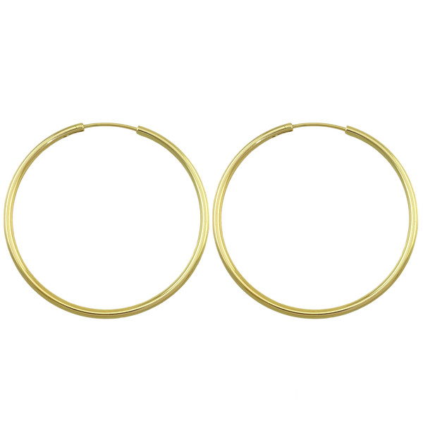 گوشواره زنانه ژوپینگ مدل حلقه کد E4497