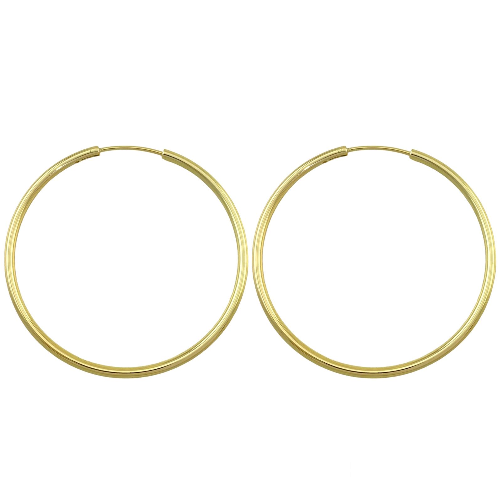 گوشواره زنانه ژوپینگ مدل حلقه کد E4497 - - 1