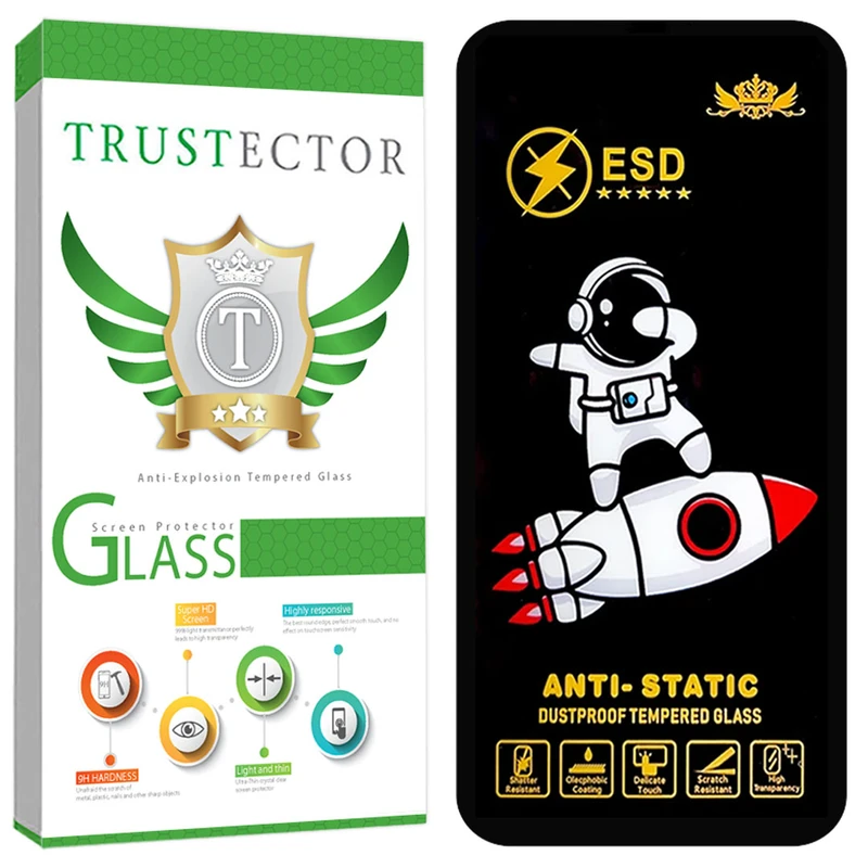 محافظ صفحه نمایش تراستکتور مدل TPC20 مناسب برای گوشی موبایل اپل iPhone 15 Pro  