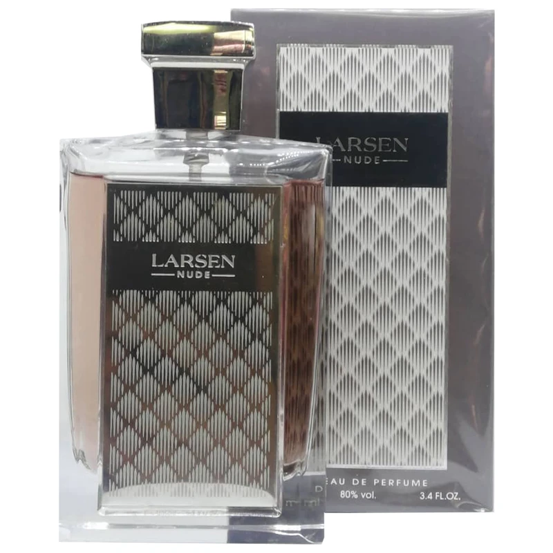 ادو پرفیوم مردانه لارسن مدل NUDE حجم 100 میلی لیتر