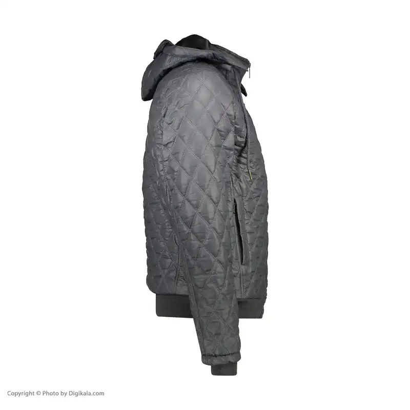 کاپشن مردانه پاتن جامه مدل شمعی 111021010281442رنگ طوسی