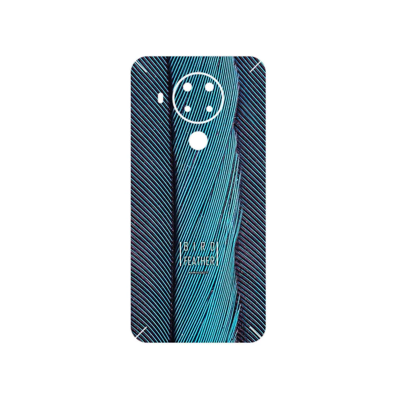 برچسب پوششی ماهوت مدل Turquoise feathers مناسب برای گوشی موبایل نوکیا 5.4