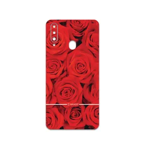 MAHOOT Red-Flower Cover Sticker for Samsung Galaxy A20s