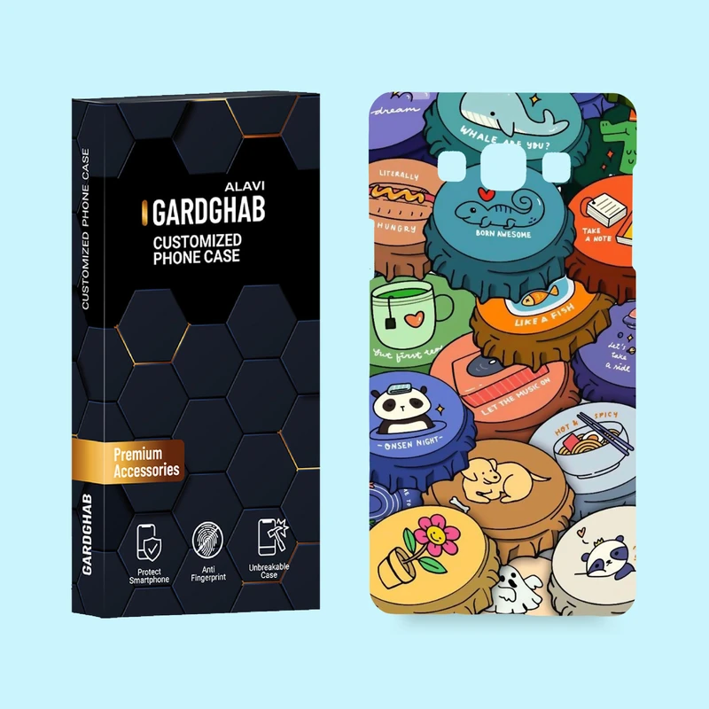 کاور گارد قاب علوی مدل کارتونی و انیمه مناسب برای گوشی موبایل سامسونگ Galaxy A7 2015 / A700