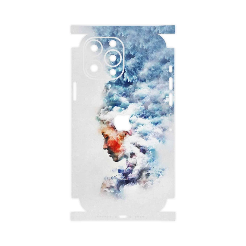 برچسب پوششی ماهوت مدل Women and the Cloud Digital Art-FullSkin مناسب برای گوشی موبایل اپل iPhone 13 Pro Max