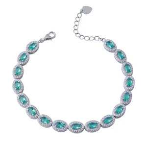     دستبند نقره زنانه بازرگانی میلادی کد DP_268