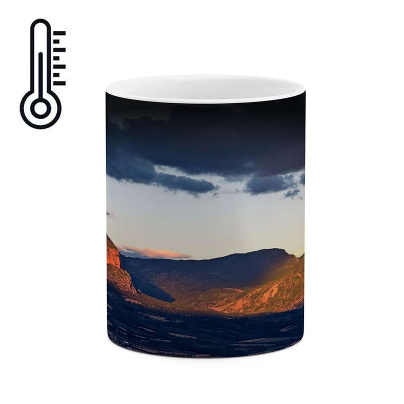 ماگ حرارتی کاکتی مدل منظره کد mgh13192