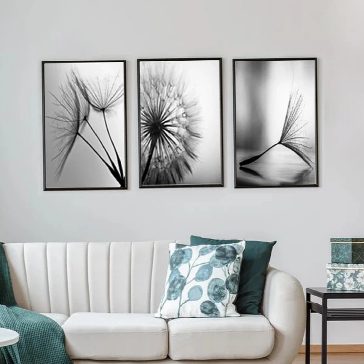 تابلو طرح قاصدک مدل B-298 مجموعه 3 عددی