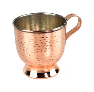 لیوان مسی مدل ته پوش  کد alsh0014