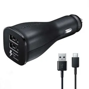 شارژر فندکی سامسونگ مدل EP-LN920BBEGAE به همراه کابل تبدیل microUSB