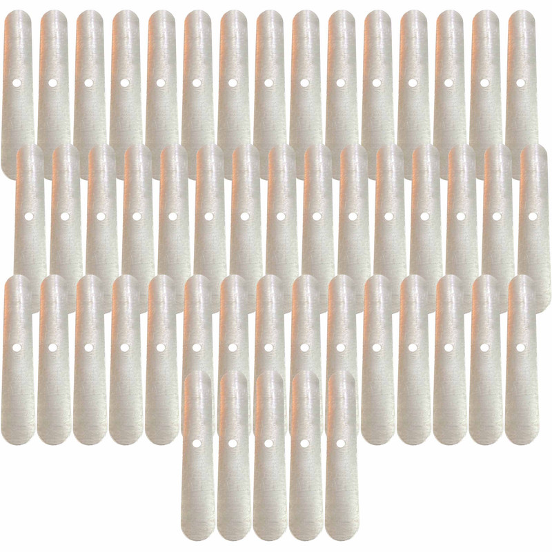 بست زوار نایلون گلخانه ای مدل گالوانیزه کد 12cm بسته 50 عددی