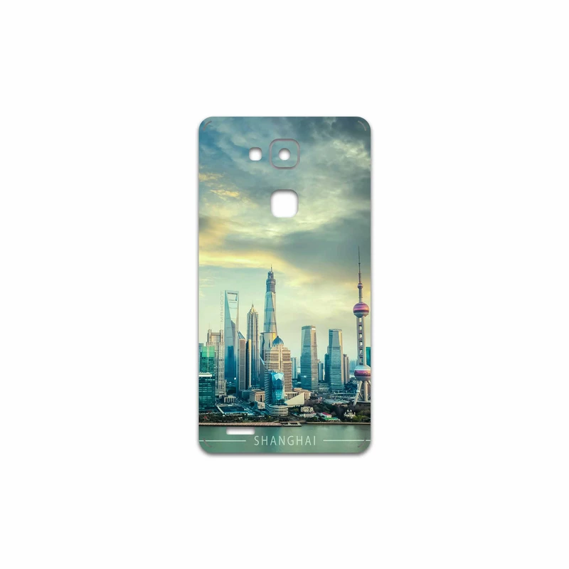 برچسب پوششی ماهوت مدل Shanghai City مناسب برای گوشی موبایل هوآوی Mate 7
